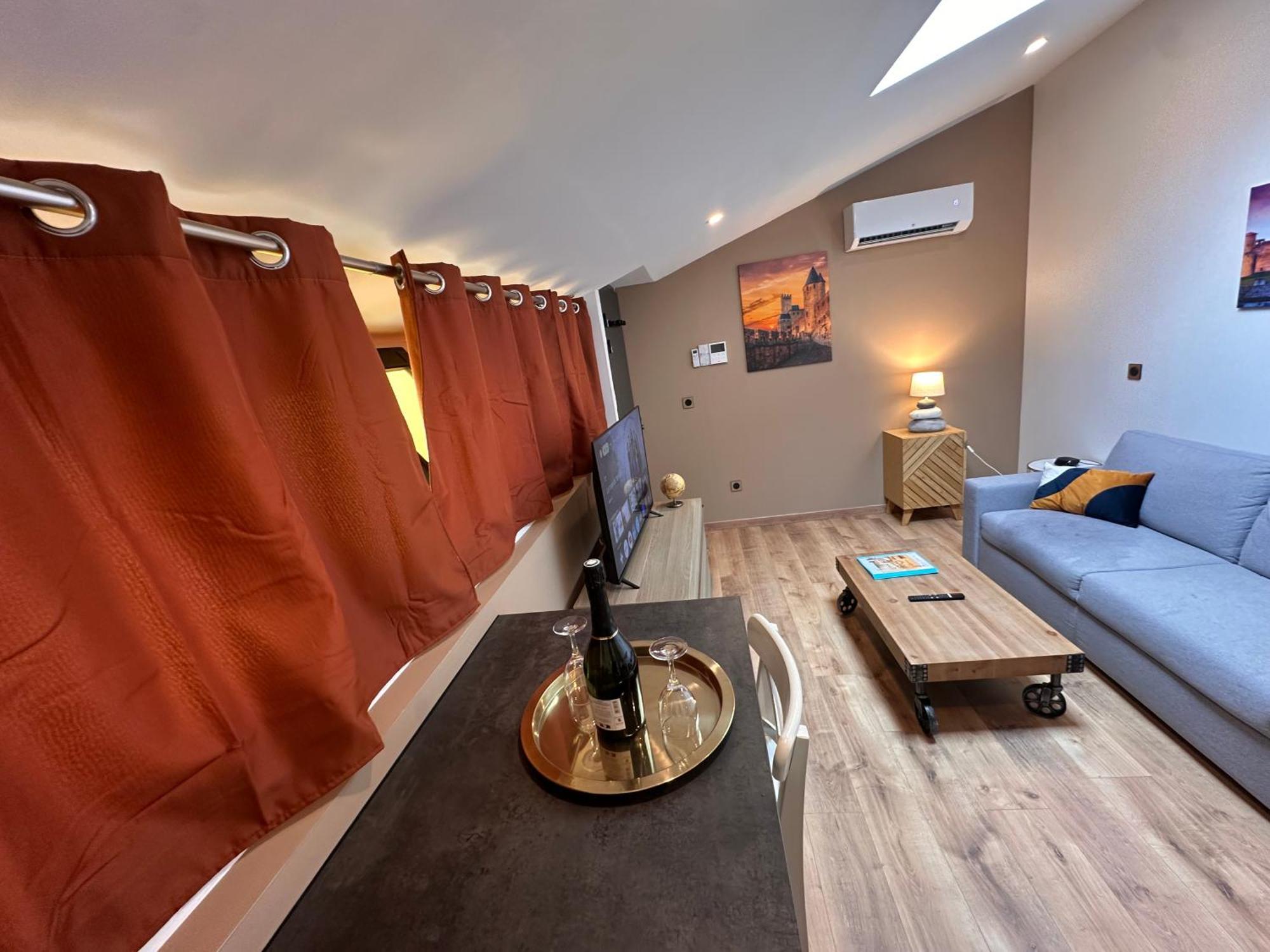 Les Appartements Du Palais Каркасон Екстериор снимка